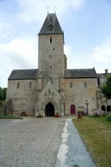 Fototapeta na wymiar Abbaye de Lonlay, Normandie
