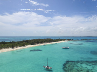 Aerial View from Sandy Toes, Bahamas