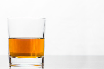 Glass of Scotch whiskey
