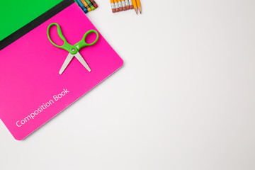 back to school crafts colors paper pencil ruler cell phone 