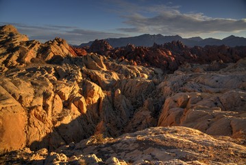 Sunset in the Fire Canyon, Valley of Fire