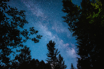 Milky Way Galaxy, Mt Baker, WA July 2017