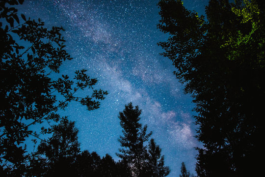 Milky Way Galaxy, Mt Baker, WA July 2017