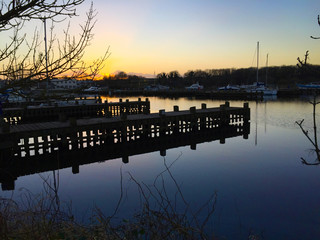 Ballyronan Marina Sunset