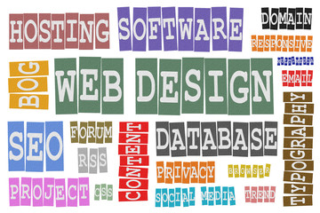 Fototapeta premium Web Design