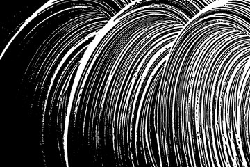 Grunge soap texture. Distress black and white rough foam trace symmetrical background. Noise dirty rectangle grunge foam texture. Dirty artistic soap background. Vector illustration.