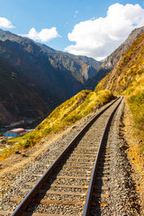 Fototapeta premium Train road