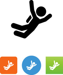 BASE Jumper Icon - Illustration