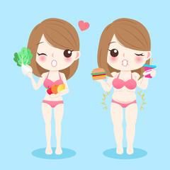 woman with health concept