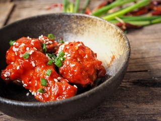 Korean fried chicken