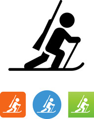 Biathlon Icon - Illustration