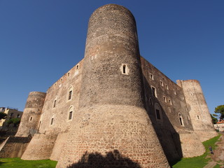 Fototapeta na wymiar catania fort