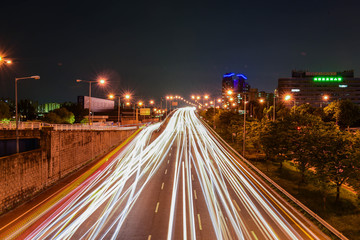 Fototapeta premium nightscape of seoul, korea 