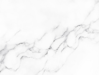 White marble texture with natural pattern for background