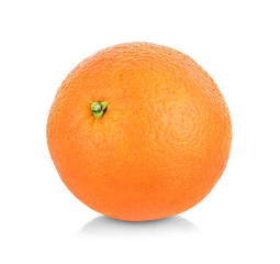 Orange fruit isolated on white