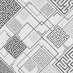 Abstract background with labyrinths. Maze background.