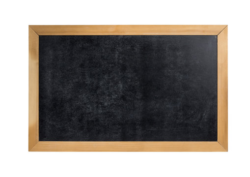 Blackboard isolated on white background