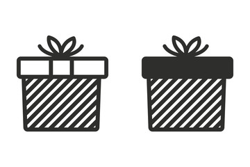 Gift Box vector icon.