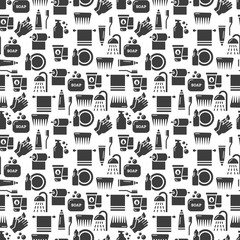 Hygiene, bacteria virus protection pattern