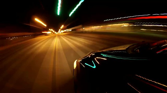 Long Exposure Car Time Lapse Super Fast 