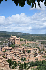 Fototapeta na wymiar View of Alquezar town