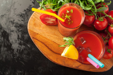 Bloody mary cocktail