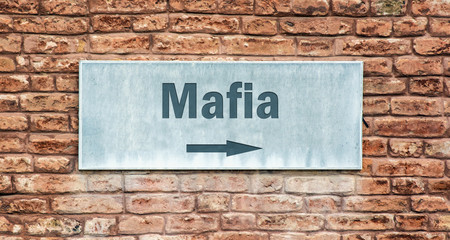 Schild 225 - Mafia
