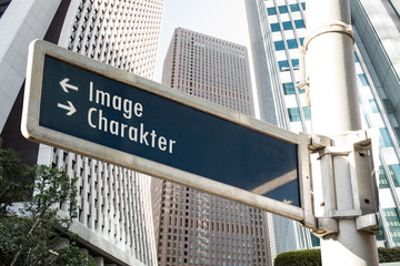 Fototapeta premium Schild 208 - Charakter