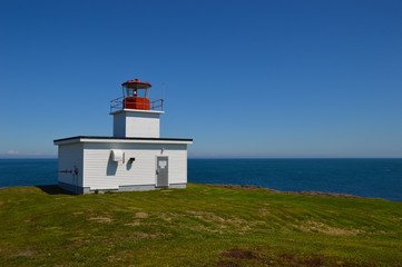 Fototapeta na wymiar Brier Island Lighthouse, Kanada