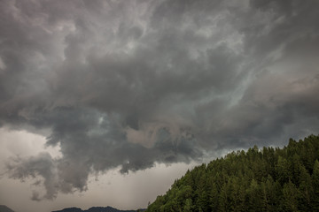 wolken, regenwolken, regen, sturm, sankt johann