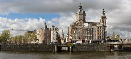 Amsterdam panoramic photo