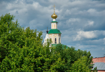 Fototapeta na wymiar View of Vladimir city, Russia.