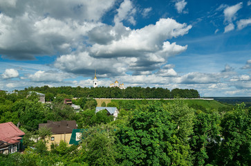 View of Vladimir city, Russia.