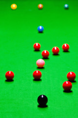 Snooker balls