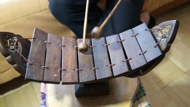 Ranad Ek Ranat Traditional Thai music instrument