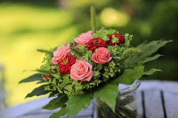 Sommerlicher Blumenstrauß