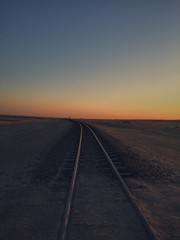 Namibian Railway to Nowhere