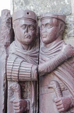 Portrait of the Four Tetrarchs, detail, Venice