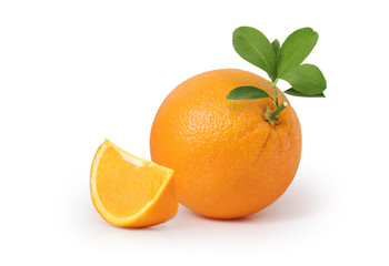  orange on white background