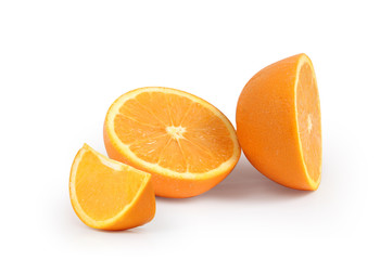  orange on white background