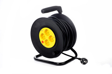 cable reel made of plastic