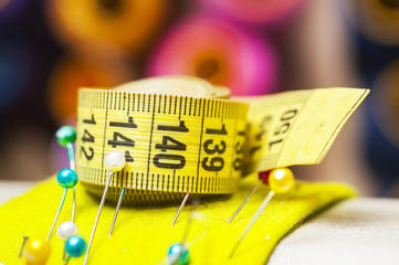 Measuring tape of the tailor for you design