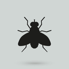 Fly vector icon