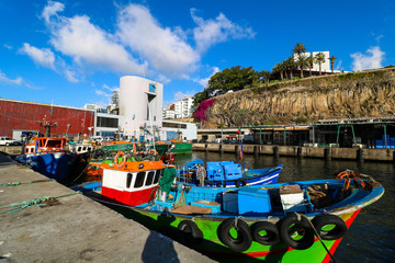 Die Hafenpromenade von Funchal auf der Insel Madeira