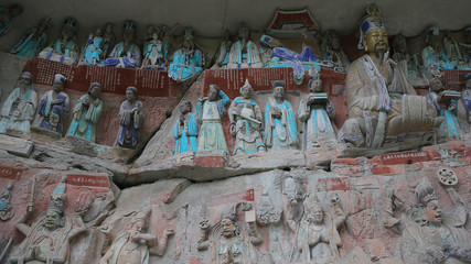 Esculturas Rupestres de Dazu, Monte Baoding, China