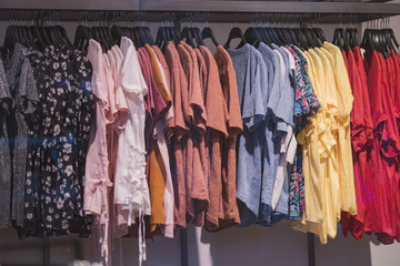 Fashion sales - diversity of clothes