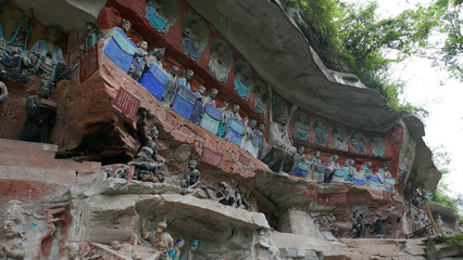 Esculturas Rupestres de Dazu, Monte Baoding, China