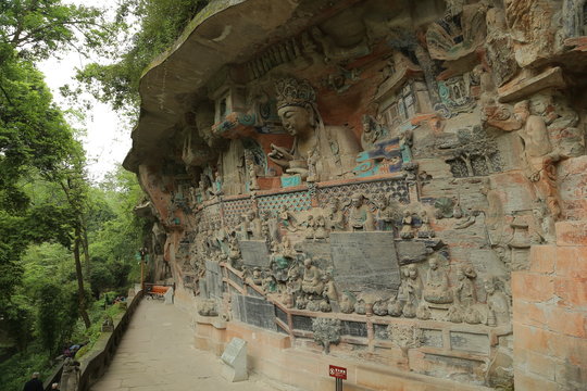 Esculturas Rupestres de Dazu, Monte Baoding, China