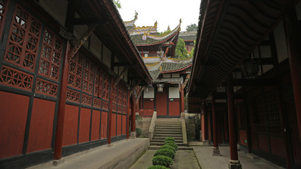 Templo Shengshou o de la longevidad, Dazu, China