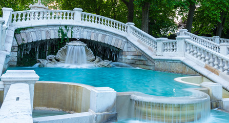 Part of beautiful fountain, Dijon France